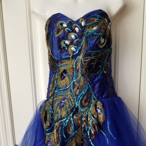 Dresses & Skirts - Blue Tulle Crinoline Party Dress Sz 13/14